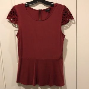 RW&Co Burgundy looks like silk/feels like silk